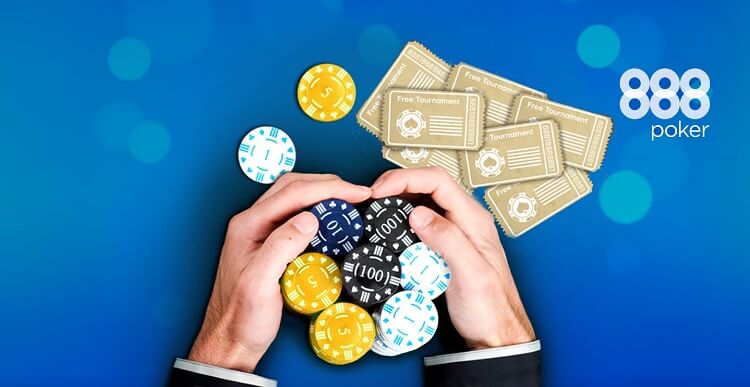 Бонусы в клубе 888 Покер